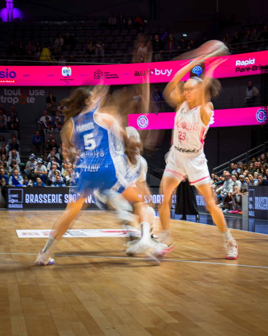 Basket - action de jeu