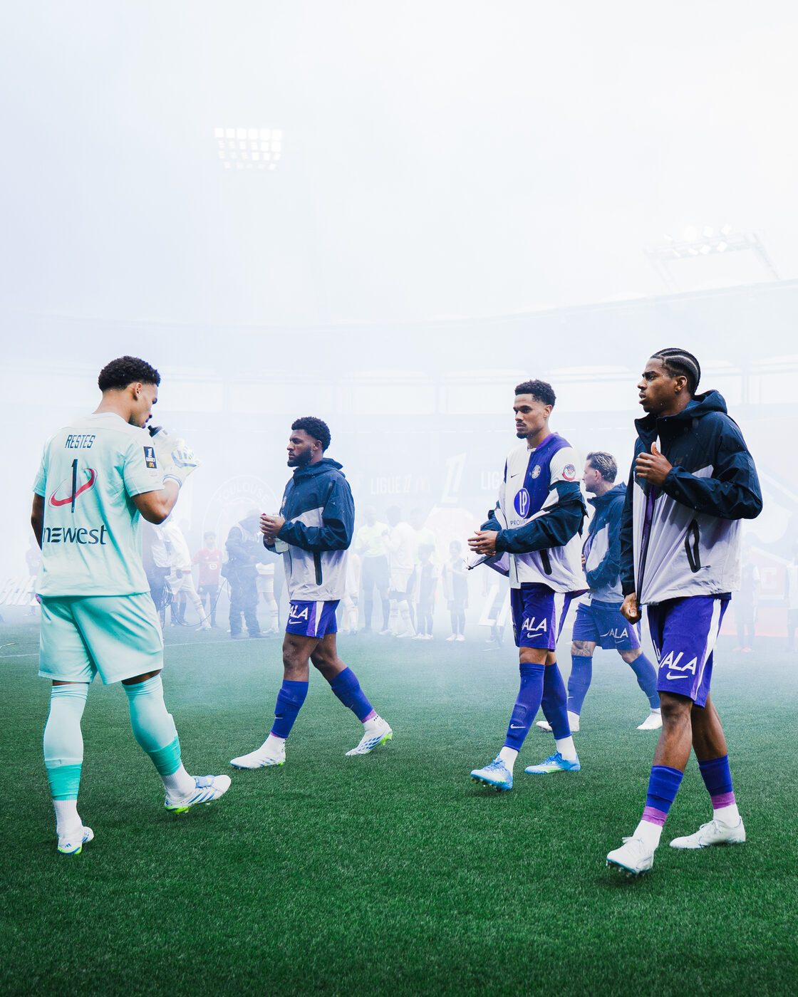 Football - action de jeu